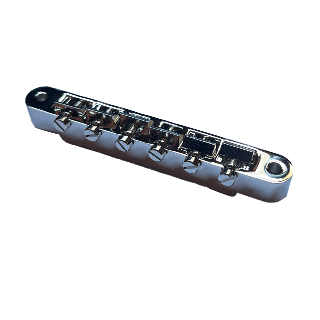 MONTREUX ABR-1 style Bridge wired Chrome with Unplated Brass