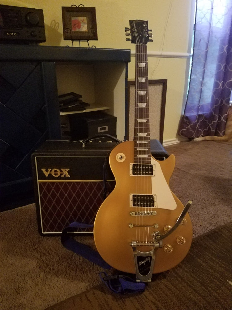 TOWNER VBLOCK System on a Les Paul Guitar