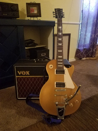 TOWNER VBLOCK System on a Les Paul Guitar