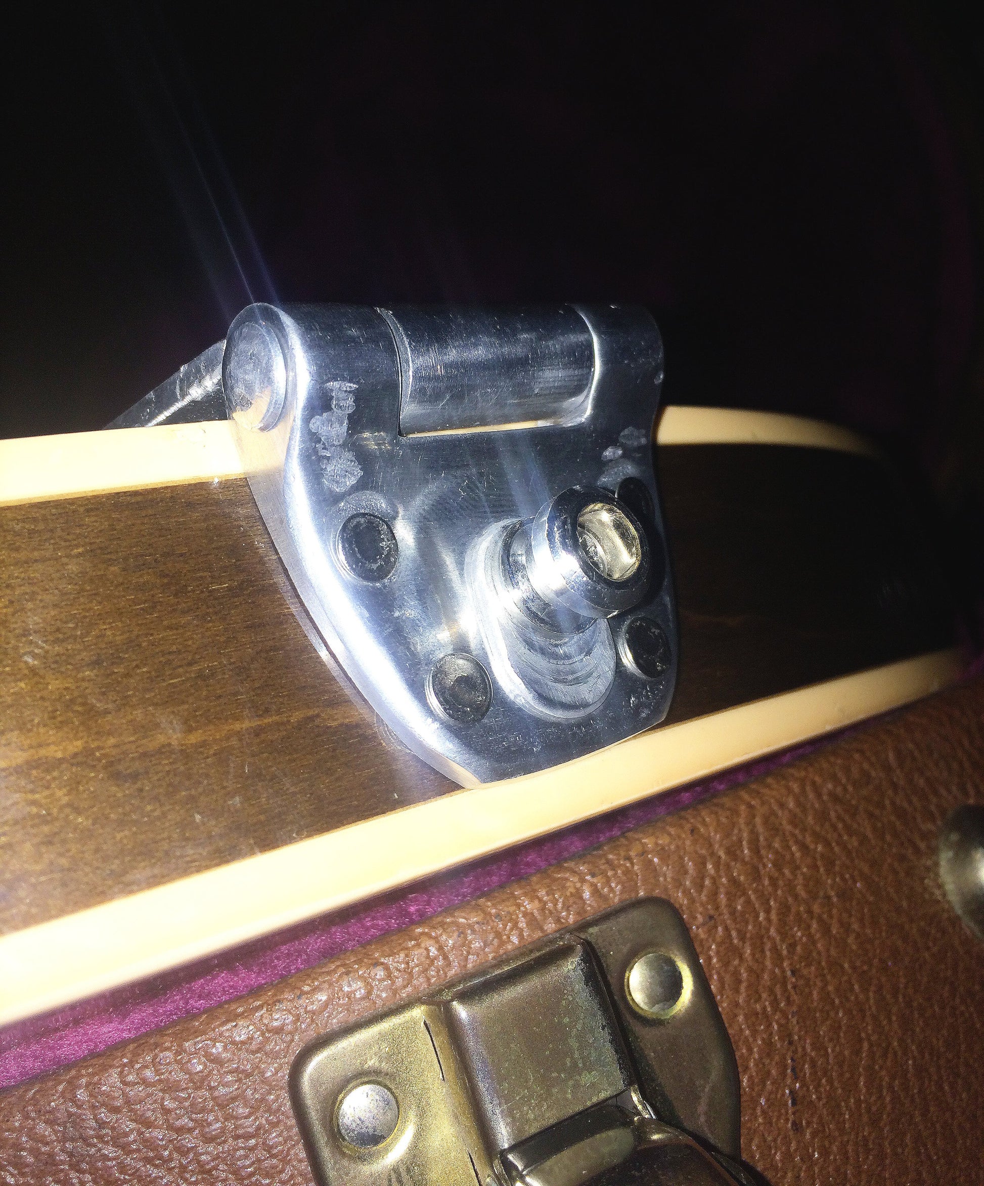 Gibson ES-335 with BIGSBY B6 Hinge Plate Adaptor